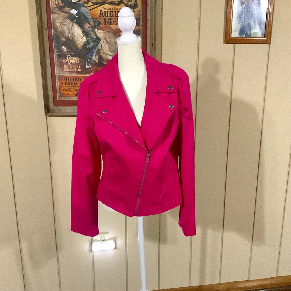 Fushia womans jacket